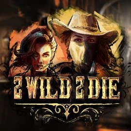 2 Wild 2 Die online game logo by Hacksaw Gaming on spinmachos.it