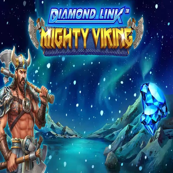 Diamond Link Mighty Viking casino game by Greentube – featured logo at Spinmacho Casino