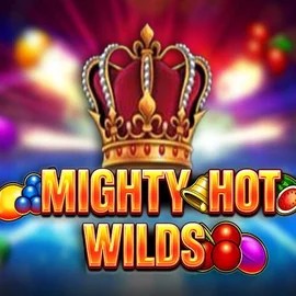 Mighty Hot Wilds logo – Slots by Inspired Gaming at Spinmacho Casino